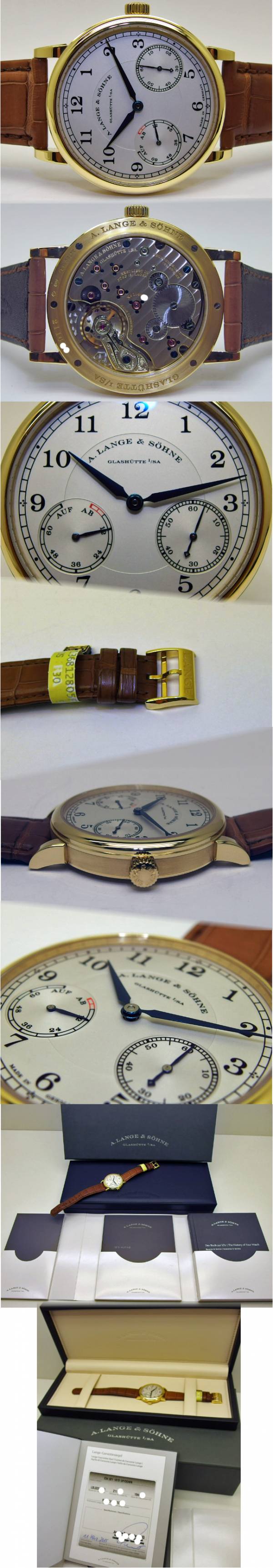 A. Lange &amp; S&ouml;hne 1815 AUF und AB 234.021 in 18k Gelbgold